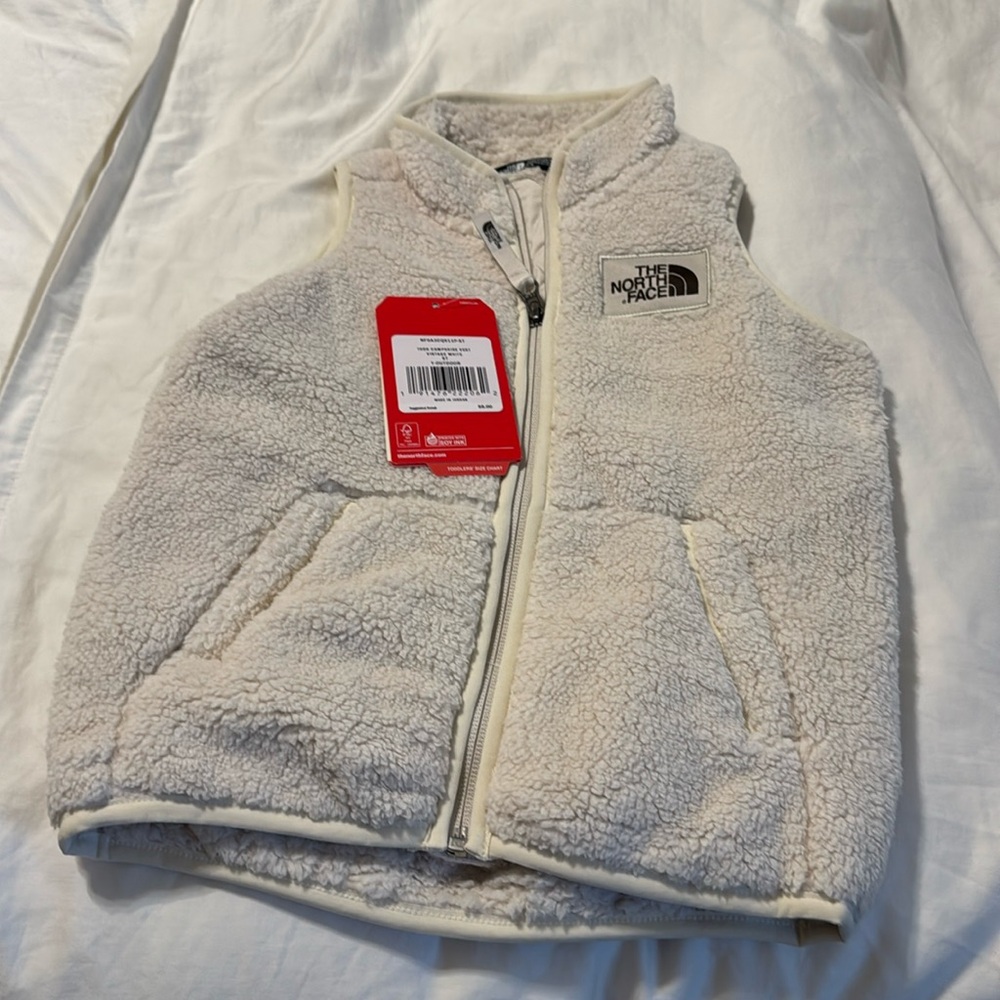 NWT Girls North Face Todd Campshire Vest 5t
